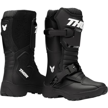 Thor Mini Blitz Xr Youth Motocross Boots - Chromeburner