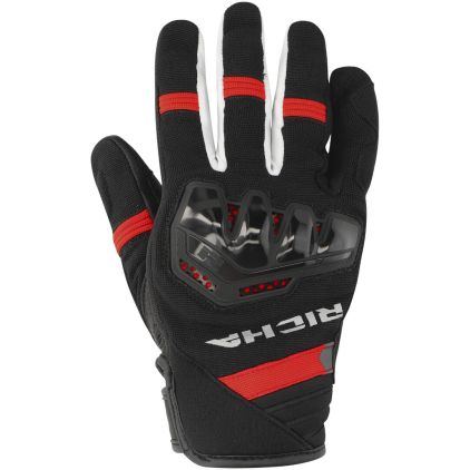 Waterproof Gloves Richa Summer Gloves Richa Stradale Summer Red Gloves