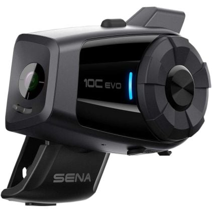 Sena 10C Evo Camera Communication System - Chromeburner