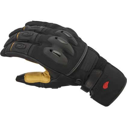 Halvarssons Flon WP wasserdichte Damen Motorrad Handschuhe - Chromeburner