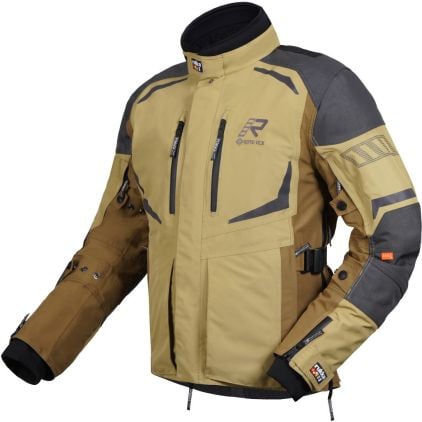 Rukka Camisa Con Protecciones Para Moto Rukka Ventu-R Khaki Brown