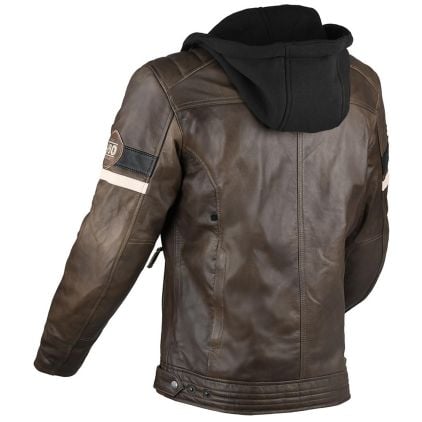DIFI Detroit 3 Motorcycle Leather Jacket - Chromeburner