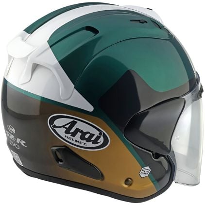 Arai SZ-R EVO Legante Jet Helmet - Chromeburner