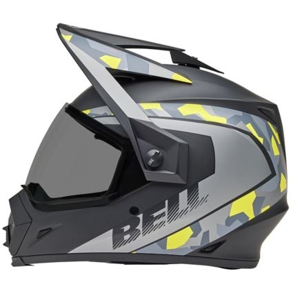 Bell MX-9 Adventure MIPS Enduro Grey Yellow Full Face Adventure