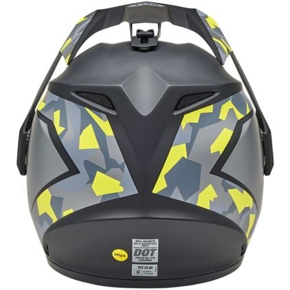 Bell MX-9 Adventure MIPS Enduro Grey Yellow Full Face Adventure
