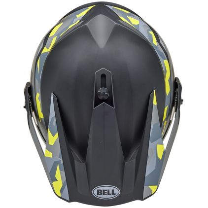 BELL MOTO-9 MIPS 黒✕黄 グレー迷彩柄 オフロード ストリート系 Bell MX-9 Adventure MIPS Enduro Grey Yellow Full Face Adventure