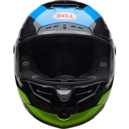 Bell Race Star DLX RSD Corsa Carbon Blue Neon Yellow Black Full