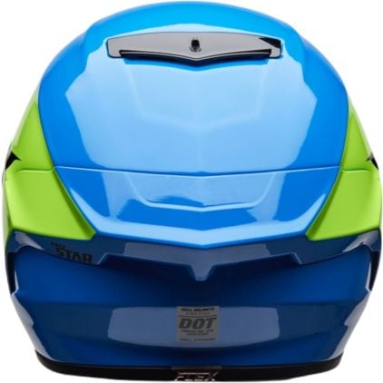 Bell Race Star DLX RSD Corsa Carbon Blue Neon Yellow Black Full