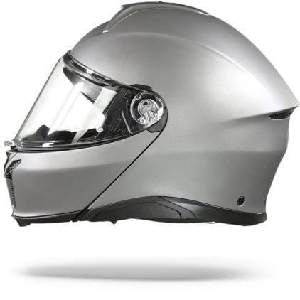AGV Tourmodular Solid Mplk Luna Grey Matt - Chromeburner