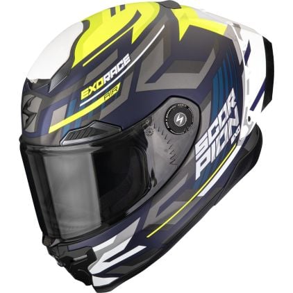 Scorpion EXO-Race Air Kobra Helmet - Chromeburner