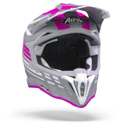 Casco AIROH Spark Flow Pink Matt - Motomania