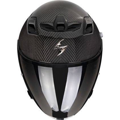 Scorpion EXO-Z1 Carbon Open-Face Helmet - Chromeburner