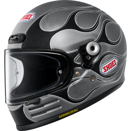 Shoei GLAMSTER06 BLAST TC-10 Helmet - Chromeburner