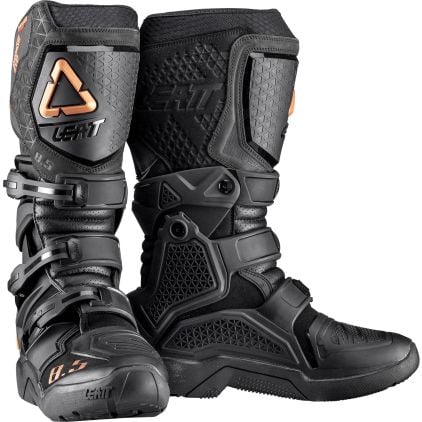 Leatt ADV 8.5 HydraDri waterproof Motorcycle Boots - Chromeburner