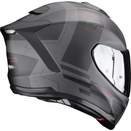 Scorpion Exo-1500 Air Dual Full-Face Helmet - Chromeburner Scorpion Exo-1500 Air Dual Full-Face Helmet - Chromeburner