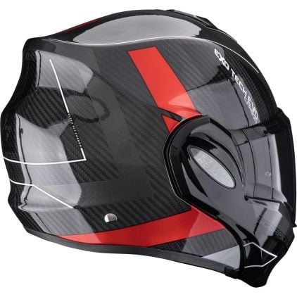 Scorpion EXO-Tech Evo Carbon Cad Flip-Up Helmet - Chromeburner