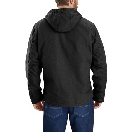 Carhartt Relaxed Fit Washed Duck Sherpa Lined Jacket - Chromeburner