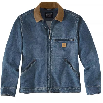 Carhartt Denim Detroit Jacket - Chromeburner