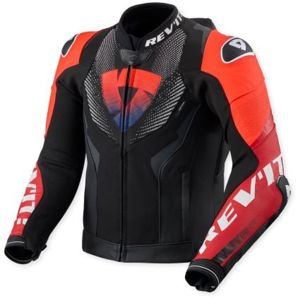 Revit Hyperspeed 3 Pro Motorcycle Leather Jacket - Chromeburner