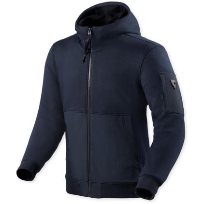 ジャケット・アウター Projectthirteen Raw Denim Zipper Hoodie Revit Oakwood Motorcycle Hoodie - Chromeburner