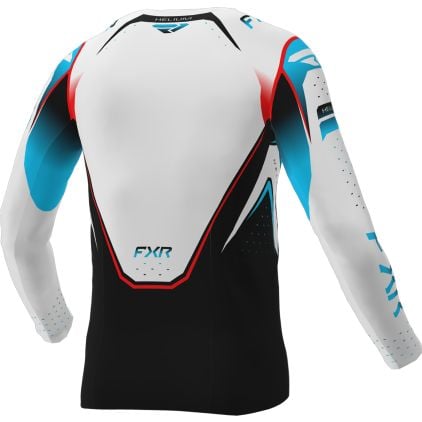 FXR Helium Edge Motocross Jersey - Chromeburner