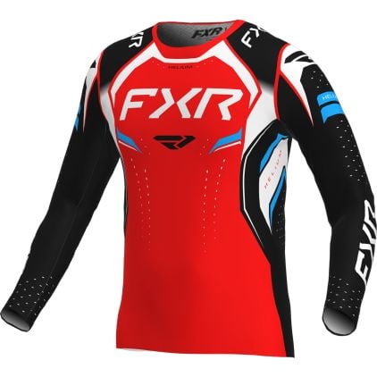 FXR Helium Edge Motocross Jersey - Chromeburner