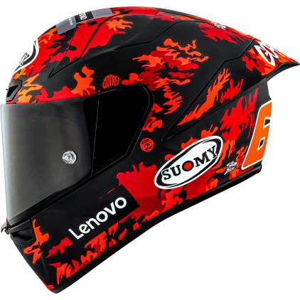 SUOMY S1-XR GP PECCO BAGNAIA レプリカ　XL Suomy S1-XR GP Bagnaia Replica 2025 Helmet - Chromeburner