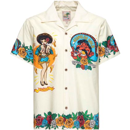 King Kerosin Acapulco Gold Short Sleeve Shirt - Chromeburner