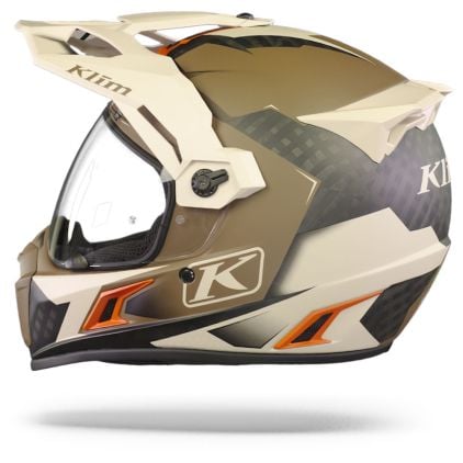 KLIM Krios Pro Helmet ECE Charger Peyote - Chromeburner