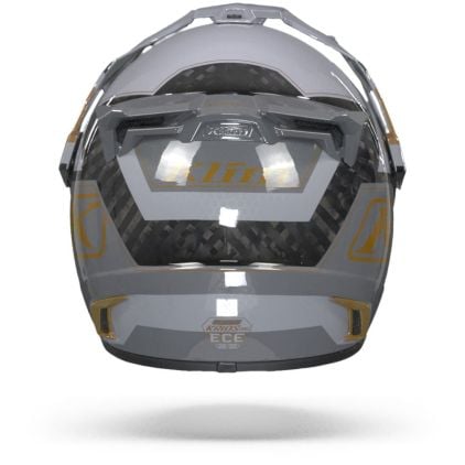 KLIM KRIOS PRO RALLY METALLIC BRONZE ADVENTURE HELMET - Chromeburner