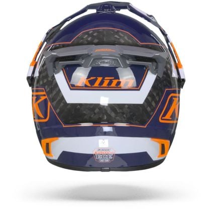 KLIM KRIOS PRO RALLY STRIKING ORANGE ADVENTURE HELMET - Chromeburner