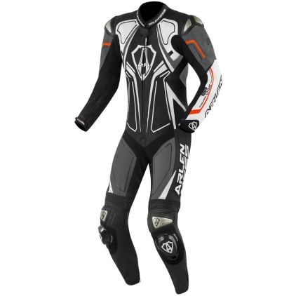 Arlen Ness Conquest One Piece Motorcycle Leather Suit - Chromeburner