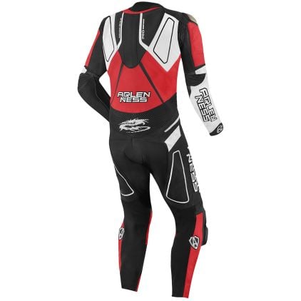 ARLENNESS ツナギ Arlen Ness Conquest One Piece Motorcycle Leather Suit - Chromeburner