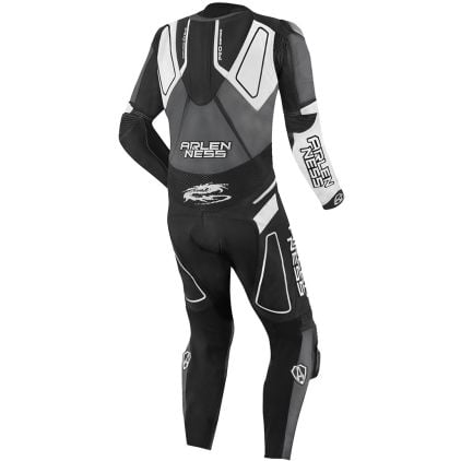 Arlen Ness Conquest One Piece Motorcycle Leather Suit - Chromeburner