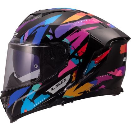 LS2 FF818 Storm III Kaos Helmet - Chromeburner