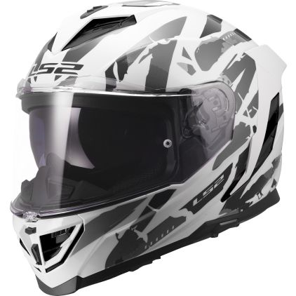 LS2 FF818 Storm III Kaos Helmet - Chromeburner