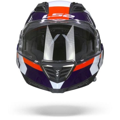 LS2 Ff900 Valiant II Citius Gloss White Blue Modular Helmet