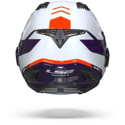 LS2 Ff900 Valiant II Citius Gloss White Blue Modular Helmet