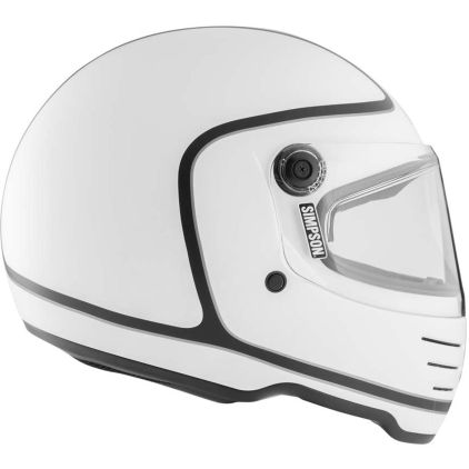 Simpson M62 Hondo Carbon Motorcycle Helmet - Chromeburner