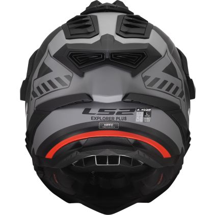 LS2 MX701 Explorer Hexa Enduro Helmet - Chromeburner