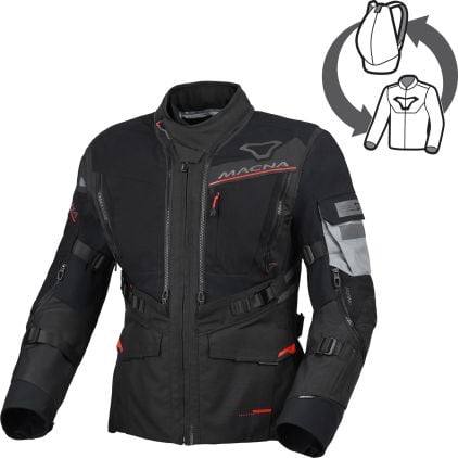 Macna Flexodus waterproof Motorcycle Textile Jacket - Chromeburner