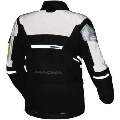 Macna Flexodus NightEye waterproof Motorcycle Textile Jacket