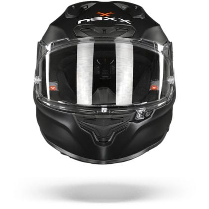 Nexx X.R3R Plain Black Matt - Chromeburner