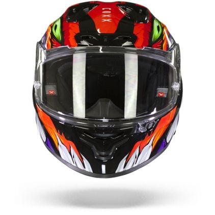 Nexx X.R3R Zorga Orange Green - Chromeburner