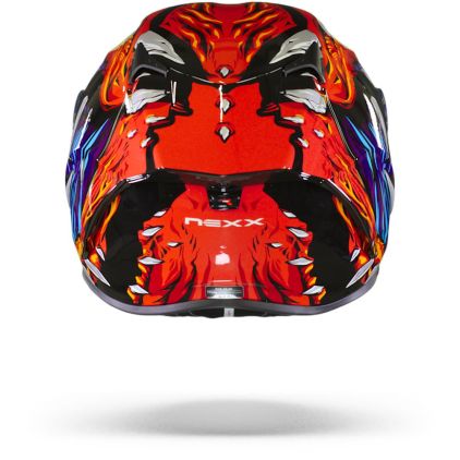 Nexx X.R3R Zorga Orange Green - Chromeburner
