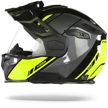 Nexx X.Vilijord Hi-Viz Neon Grey - Chromeburner