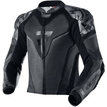 Rebelhorn Rebel Motorcycle Leather Jacket - Chromeburner