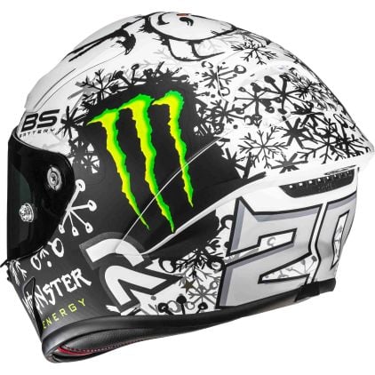 HJC RPHA 1 V2 Carbon Snow Diablo Helmet - Chromeburner
