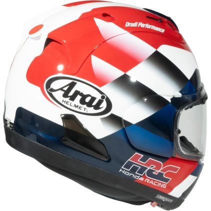 Arai RX-7V Evo HRC-SP Replica Helmet - Chromeburner