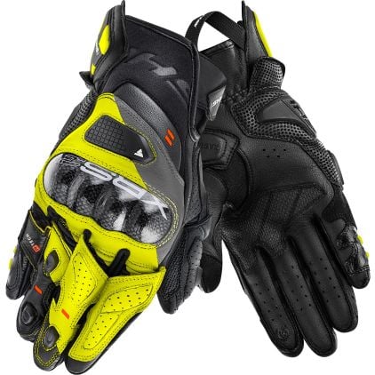 SHIMA XRS-3 Motorcycle Gloves - Chromeburner